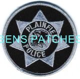 ILLINOIS,PLAINFIELD POLICE HAT PATCH SUBDUED 1_wm